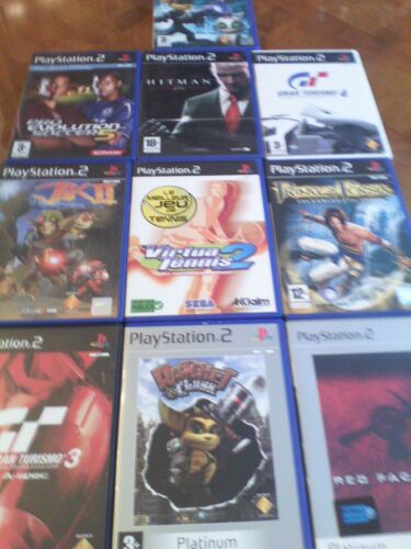 10 Jeux Play Station 2 Pal Ref Scph 39004