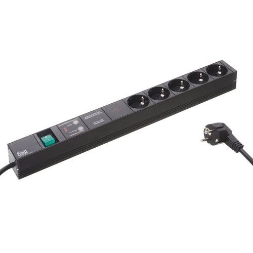 Bachmann 19""-multiprise ÜSS u. Netzfilter,