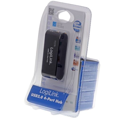 USB 2.0 Hub 4-Port - Hub - 4 x Hi-Speed USB