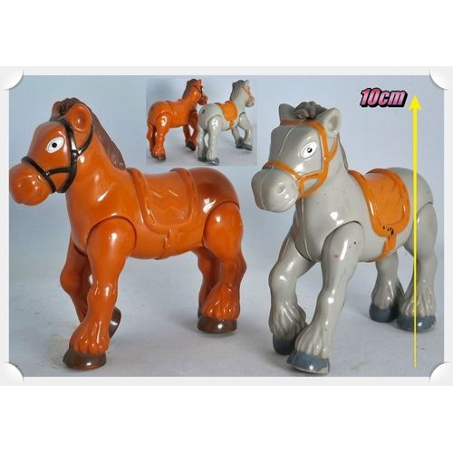 Pièce De Rechange - Imaginext Great Adventure - 02 Chevaux - Fisher Price