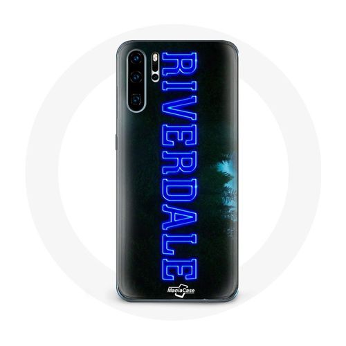 Coque Pour Huawei P30 Riverdale Série Logo Bleu