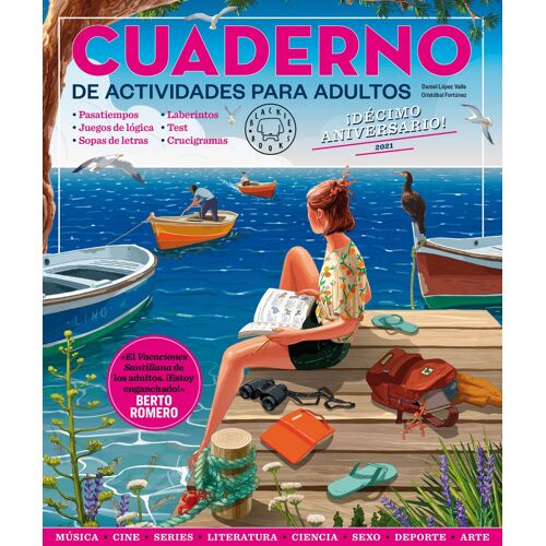 Cuaderno Blackie Books. Vol. 10: Cuaderno De Actividades Para Adultos. ¡Décimo Aniversario!