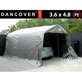 Abri De Voiture Métallique 440x300cm Avec Base Renforcée