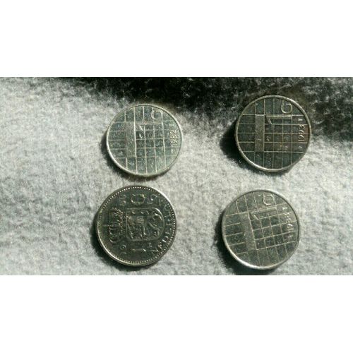  4piece Pays Bas: 1 Gulden
