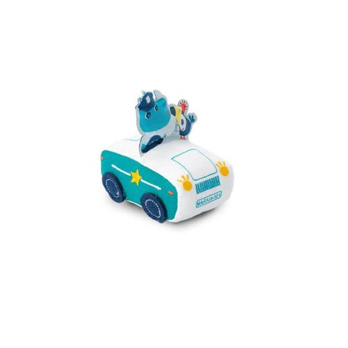 Voiture à friction en tissu Marius le rhinoceros