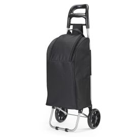 Kitchen Chef - Poussette De Marché Isotherme 2 Roues 36l Noir Easypouss Cool