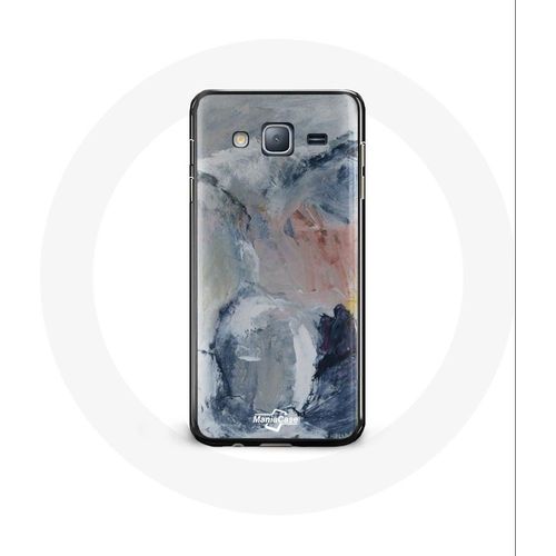 Coque Pour Samsung Galaxy A3 Fond De Texture Abstraite Gris