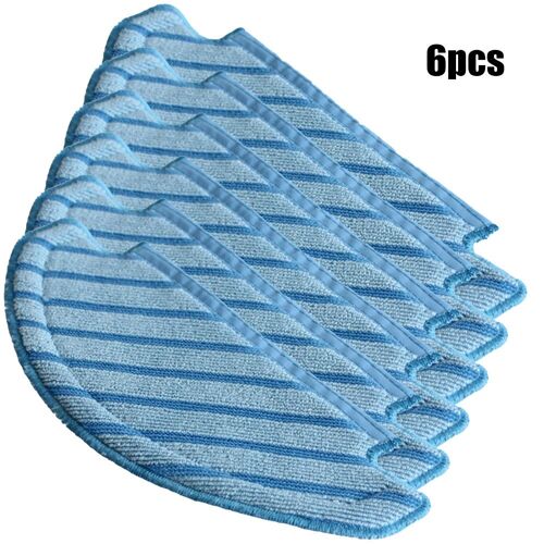 Lot De 6 Lingettes En Microfibre Pour Aspirateur Ecovacs Deebot N8, N8 Pro, N8 Pro Plus, Accessoires Pour Appareils Ménagers 9109-May3455