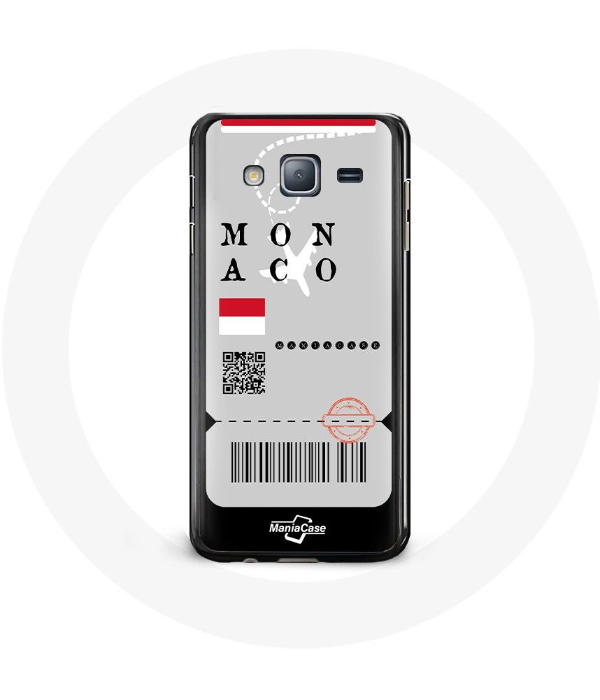 Coque Pour Samsung Galaxy Grand Prime Billet D'avion Monaco