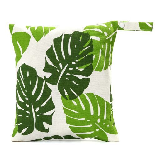 Sac À Couches Humides Et Sèches De Bébé Motif Imprimé, Imperméable À L'Eau,Poche De Rangement Fermeture À Glissière, Idéal Pour Poussette, Transport, Voyage En Plein Air,