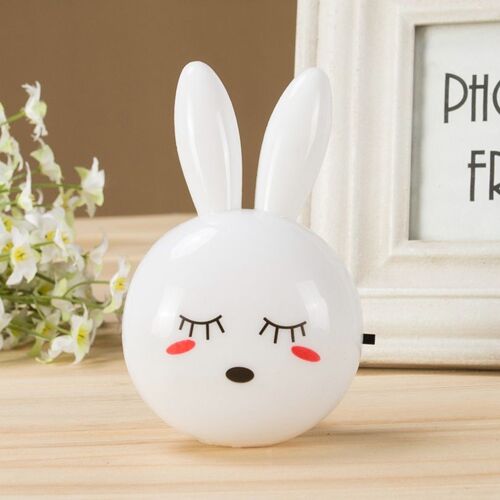 Konijin ¿ lampe de nuit Led avec interrupteur, design animé, luminaire décoratif d'intérieur, idéal pour la chambre d'un enfant ou comme cadeau, 220V
