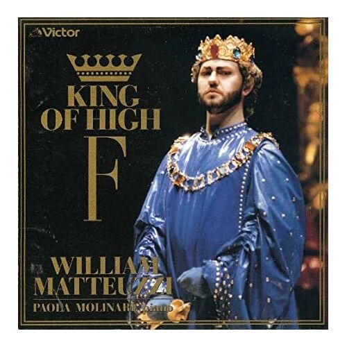 William Matteuzzi King Of The High F Cd Import Japon