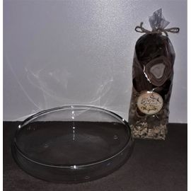 Pot-Pourri De 450 Grammes Avec Sa Coupe En Verre