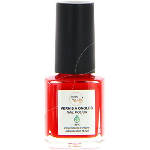 Born To Bio - Vernis À Ongles N°4 Rouge Vif -7ml 