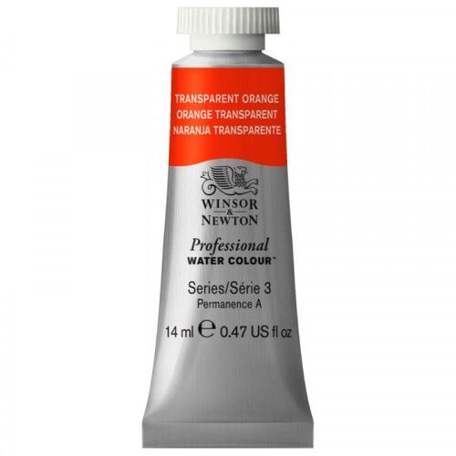 Aquarelle Professionnelle Extra-Fine - 14ml - Orange Transparent - Winsor Et Newton