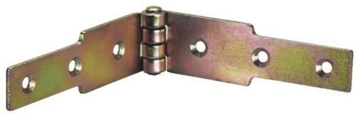 Charnière à congé - acier zingué-hauteur 25 mm-largeur 160 mm A LENNE
