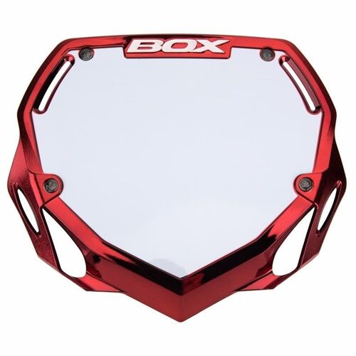 Plaque Box® - Large (Couleur Aux Choix) Chrome Red
