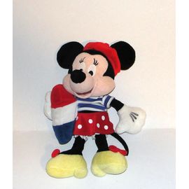 Peluche Minnie Parisienne 31 Cm Disney Tour Eiffel Bleu Blanc Rouge