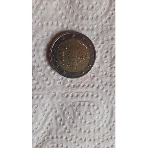 2 Euro Grece 2002 Fautée