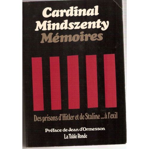 Cardinal Mindszenty Mémoires