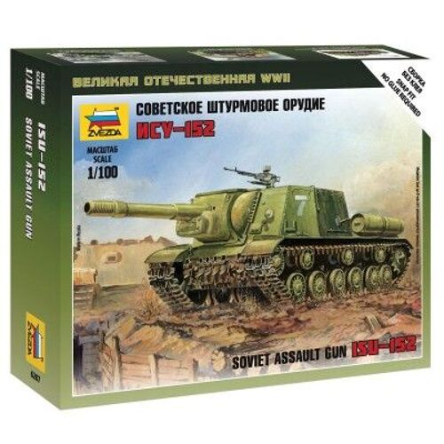 Maquette Canon Automoteur Isu-152