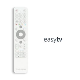 Télécommande Thomson blanche pour Easy TV
