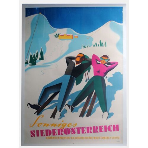 Affiche Sonniges Autriche
