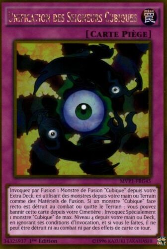 Yu-Gi-Oh! - Mvp1-Frg45 - Unification Des Seigneurs Cubique - Gold Rare