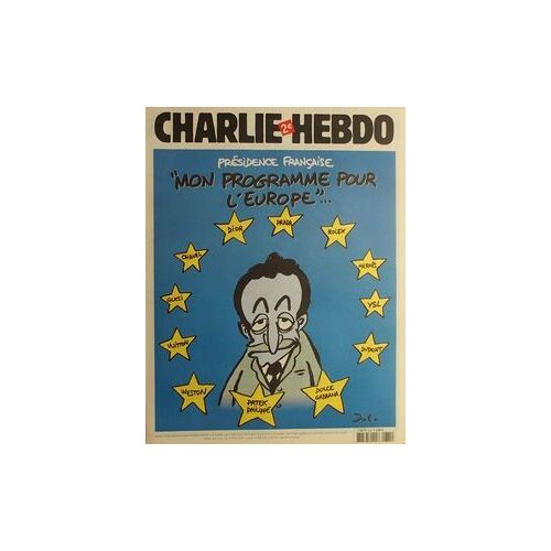 Charlie Hebdo 835 : Présidence Française : "Mon Programme Pour L' Europe"