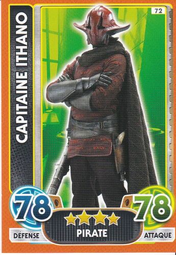 Star Wars - Force Attax - Topps - Capitaine Ithano - 72