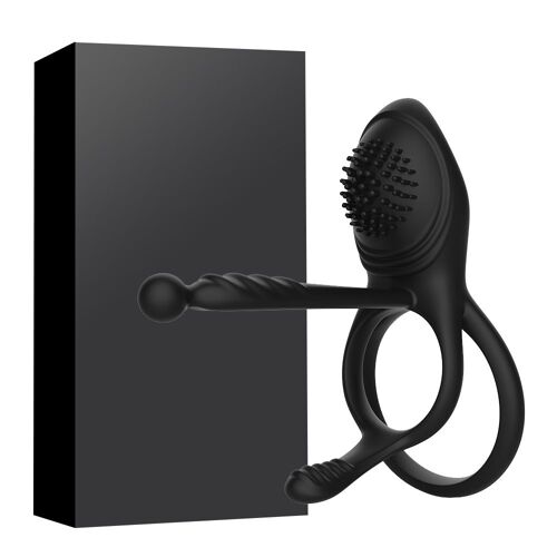 Anneau De Pénis Avec Télécommande Sans Fil Pour Adulte, Vibrateur Masculin, Retardateur D'éjaculation, Stimulateur De Clitoris, Anneau De Coq, Pour Couple, Boutique De Produits Sexuels