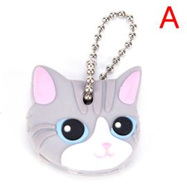 Housse De Clé En Silicone Pour Femmes Et Hommes, 1 Pièce, Motifs Animaux De Dessin Animé, Cadeau Pour Enfants