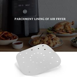 Doublures En Papier Sulfurisé Pour Friteuse À Air, Grand, Compatible Avec Le Four Xxl Philips, Nuwave Brio, Chefman, 9x9 Po, 100 Pièces
