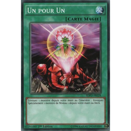 Yu-Gi-Oh! - Sdpd-Fr028 - Un Pour Un - Commune