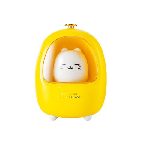 Lampe Led Portable Avec Chargeur Usb, Disponible En Blanc Et En Jaune, Idéale Pour La Chambre À Coucher, Le Chevet Ou Pour Une Ambiance Nocturne, Cadeau Idéal Pour Les Enfants