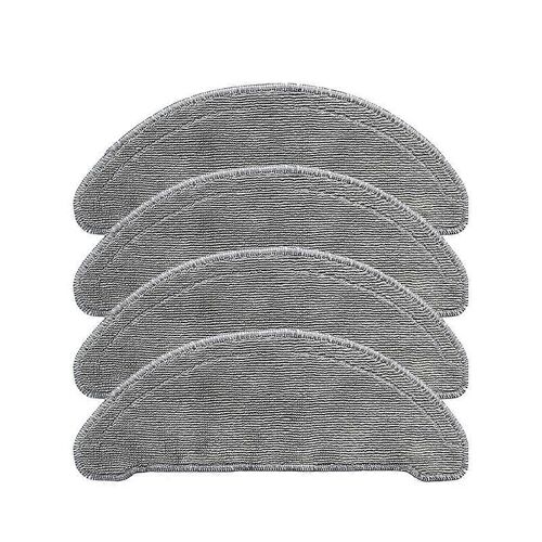 4 Pcs Remplaçable Vadrouilles Chiffons Accessoires Ensembles Pièces pour EVE Plus Robot Aspirateur