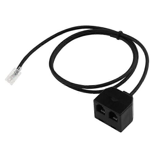 RJ9 4P4C Un mâle à deux femelles, 1 mâle et 2 femelles Y-Line Casques téléphoniques ou téléphone portable tra