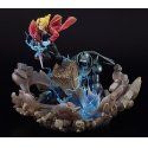 Full Metal Alchemist - Edward Elric & Alphonse Elric - Statuette 58cm