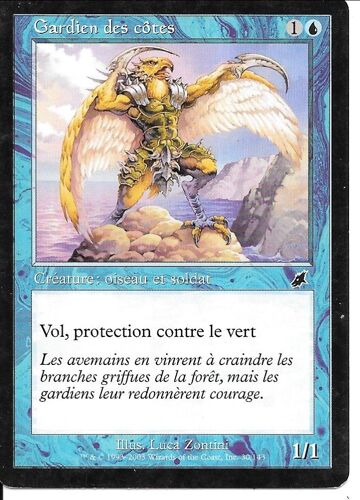 Carte Magic The Gathering / Gardien Des Côtes (Vf)