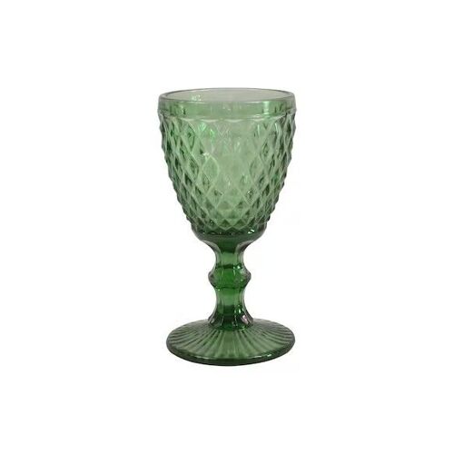 Coffret De 6 Verres À Pied Diamond Vert