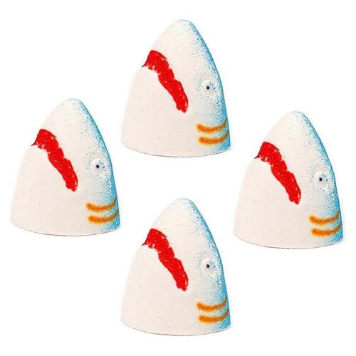 4pcs Jaws Bain Bo-Mb Bain Bo-Mb Boules De Bain Bio Boule De Sel Naturel Ingrédients Naturels Bio