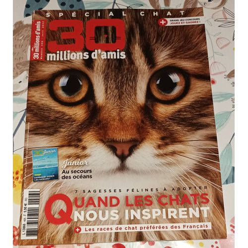 Revue 30 Millions D'amis Numéro 406 Avril 2022