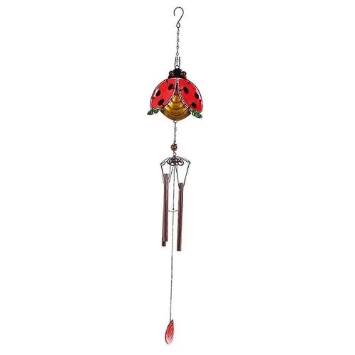 Rétro métal vent cloche photographie accessoires fait à la main carillons éoliens suspendus colorés romantique peint cloche jardin a