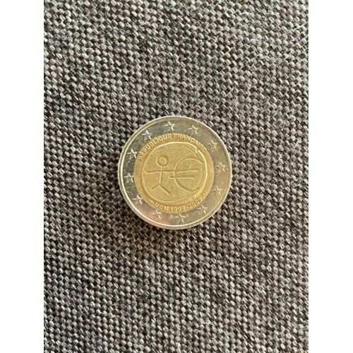 Pièce 2 Euros Republique Francaise Uem1999-2009
