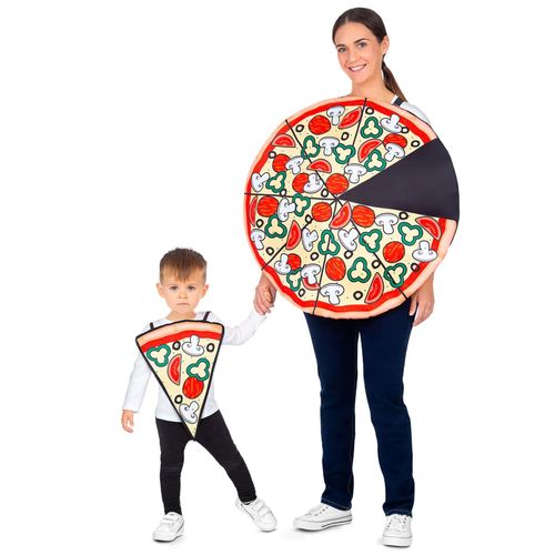 Déguisement De Pizza Parent-Enfant