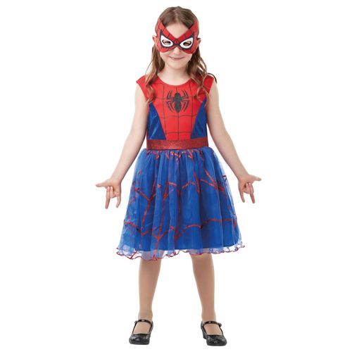 Robe Tutu Spider-Man Fille - Taille: 7 À 8 Ans (122 À 128 Cm)