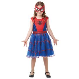 Robe Tutu Spider-Man Fille - Taille: 7 À 8 Ans (122 À 128 Cm)