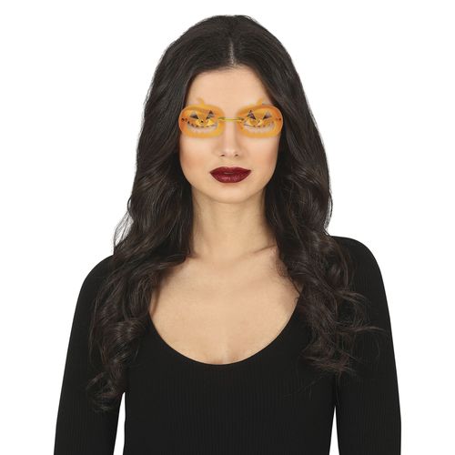Lunettes Citrouilles Oranges Adulte