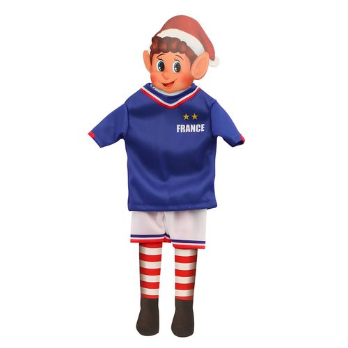 Déguisement Footballeur Équipe De France Pour Poupée Lutin Farceur