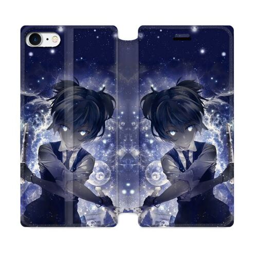 Housse Cuir Portefeuille Pour Iphone 7 / 8 / Se (2020 / 2022) Manga Assassination Classroom Nagisa